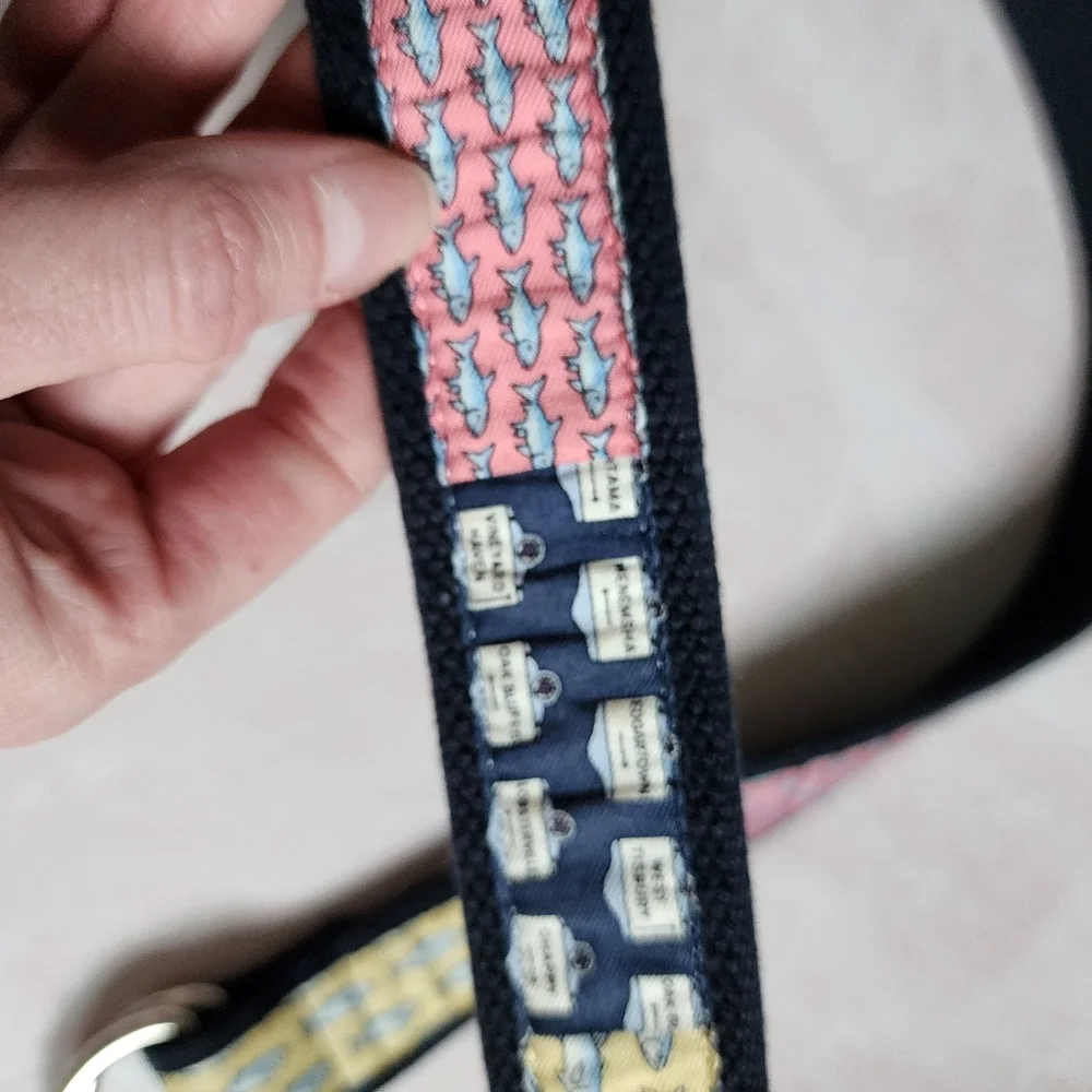 VINEYARD‎ VINES patchwork preppy belt junior's small